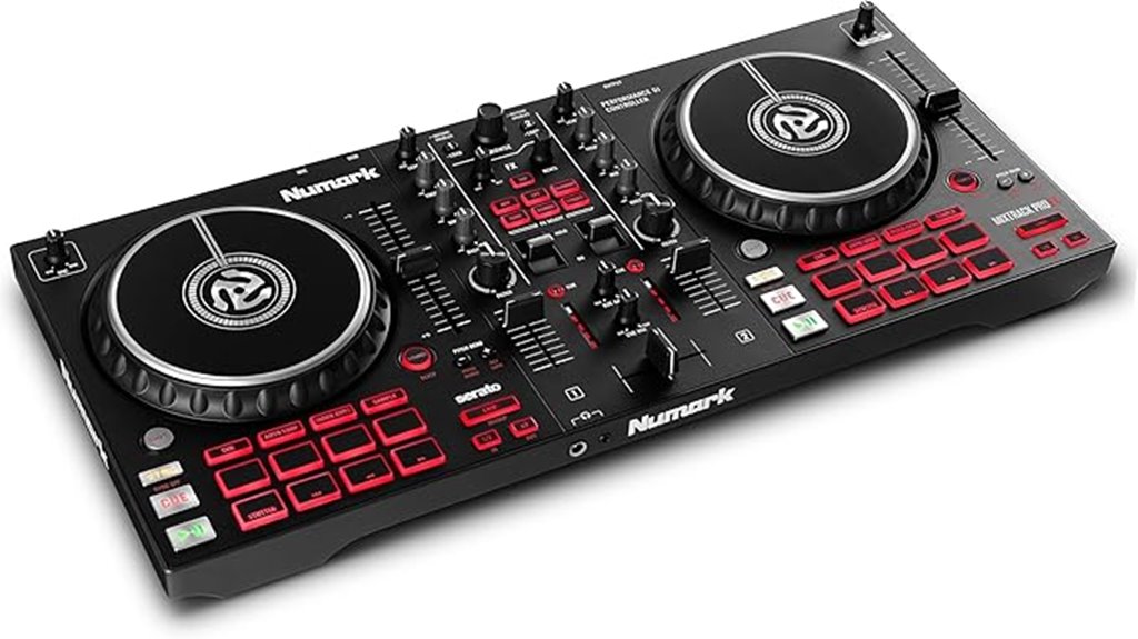 dj controller with fx