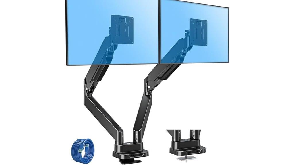 dual 39 inch screen mount