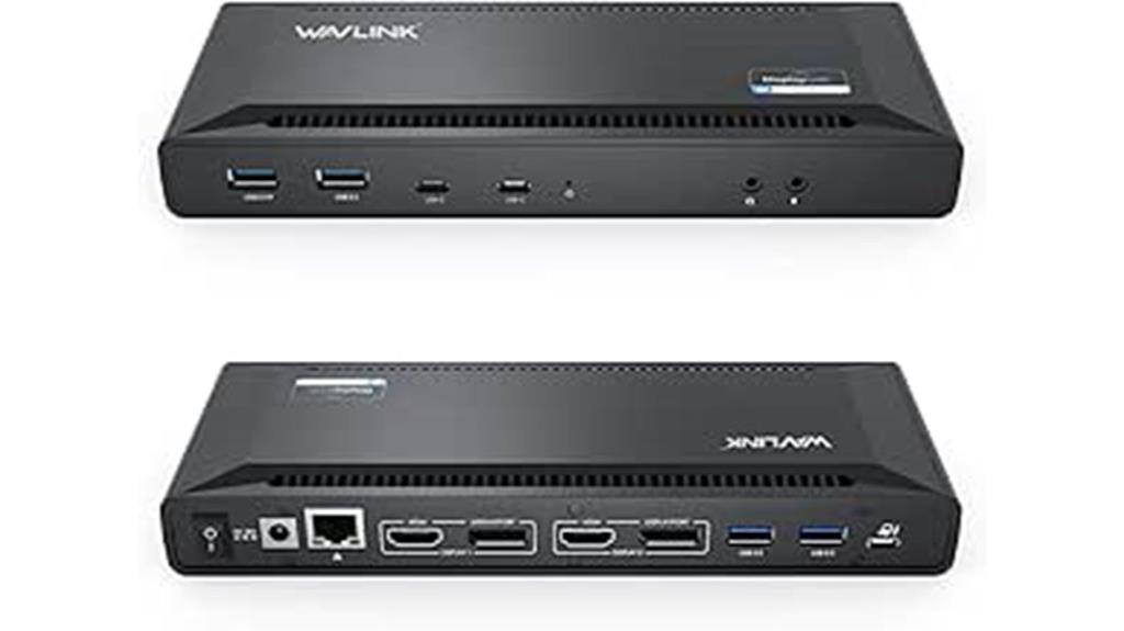 dual 4k monitors dock