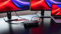 dual 4k usb c docks