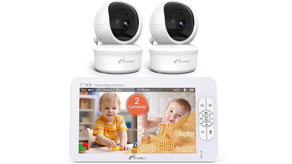 dual camera baby monitor
