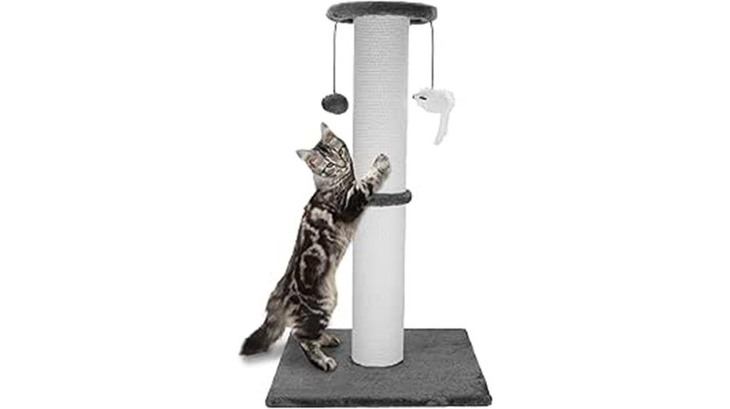durable grey cat playground