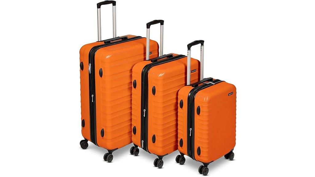 durable hard shell luggage set