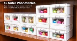 durable holiday decoration containers