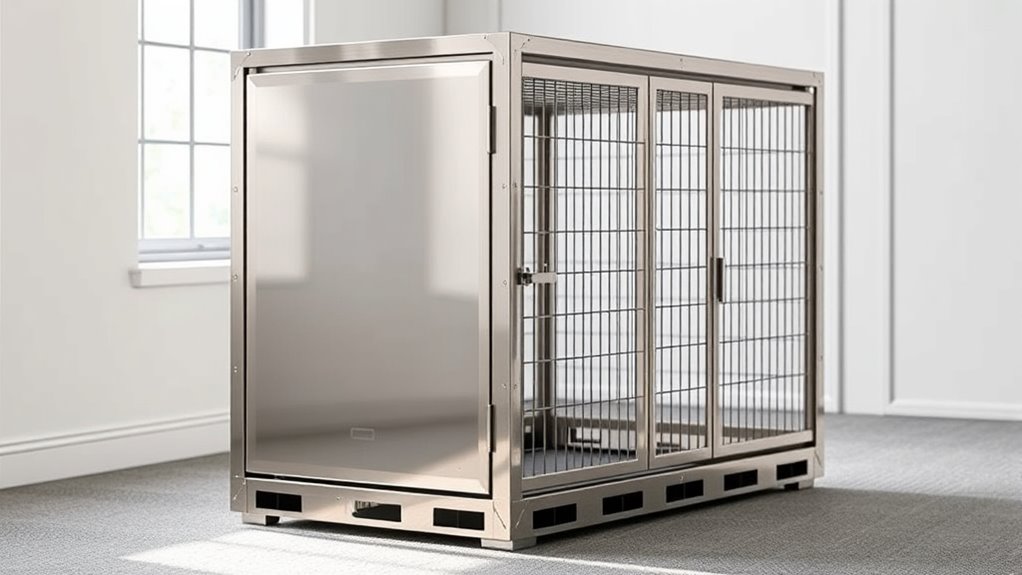 durable spacious adjustable crate