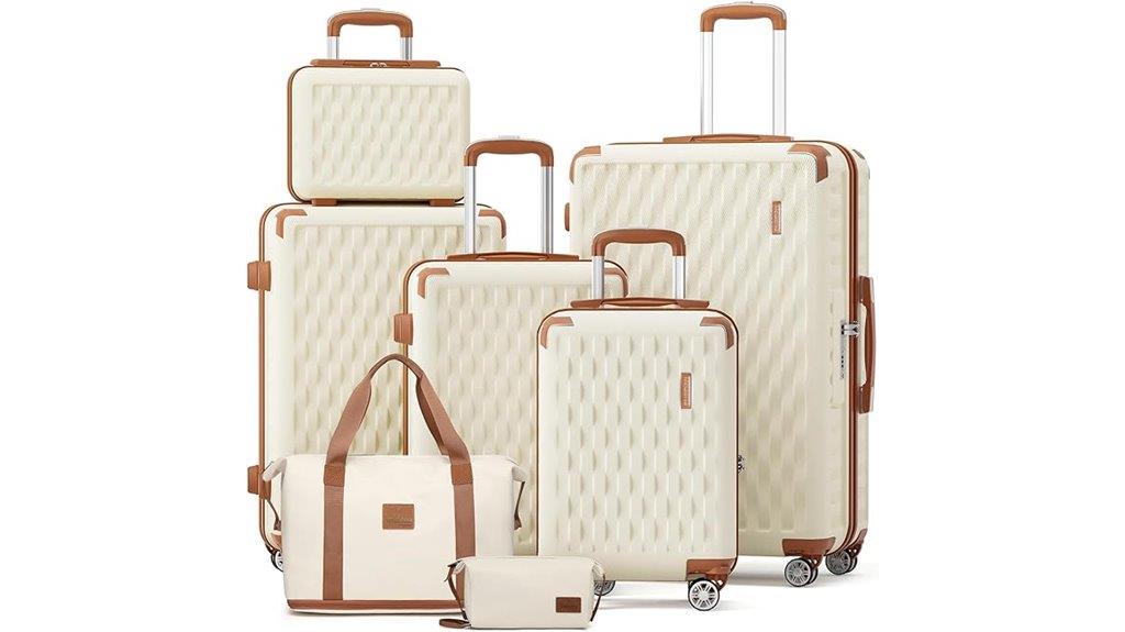 durable spinner tsa luggage