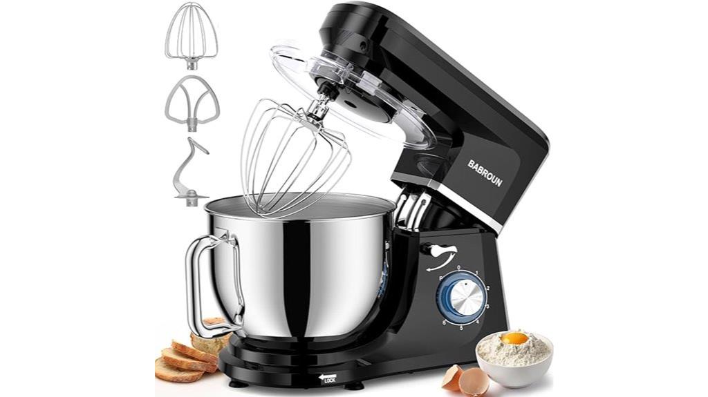 eight quart electric dough mixer