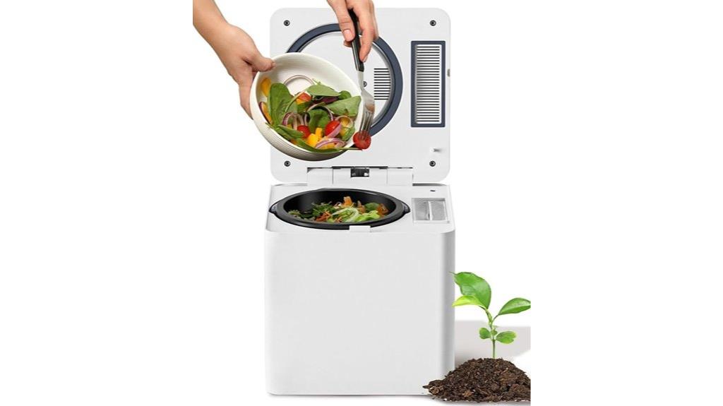 electric countertop compost bin