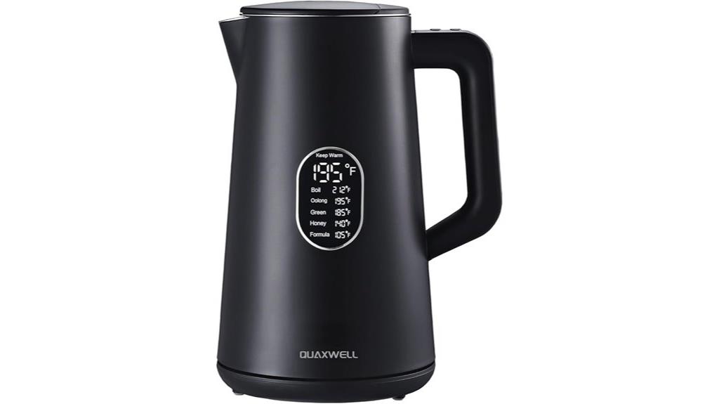 electric kettle with temperature control