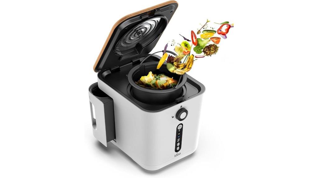 electric kitchen compost bin