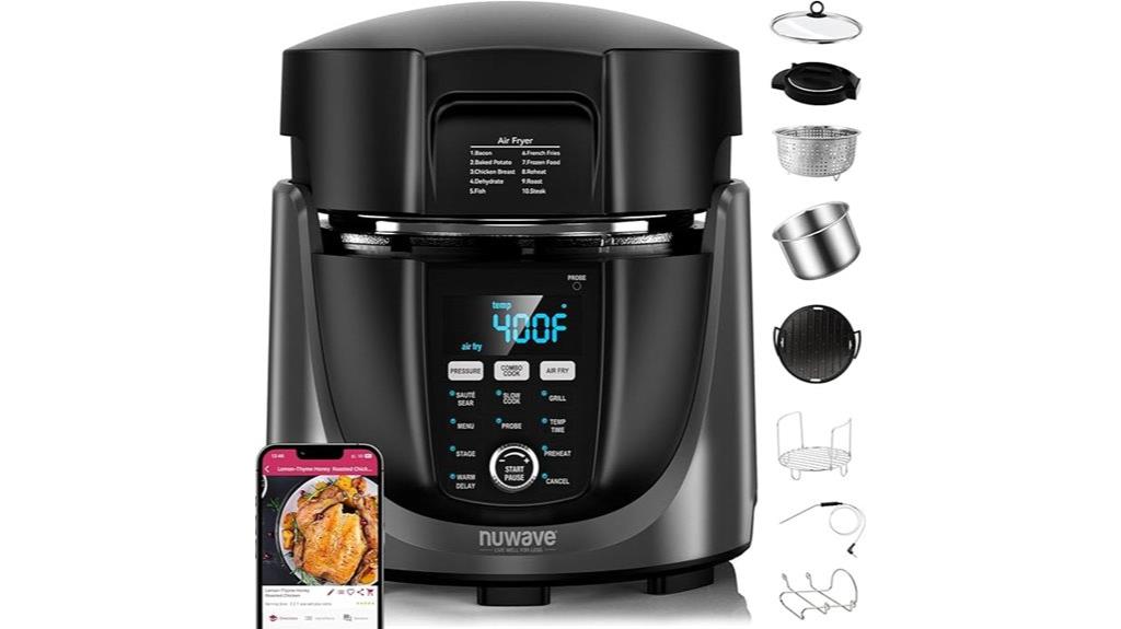 electric pressure cooker air fryer
