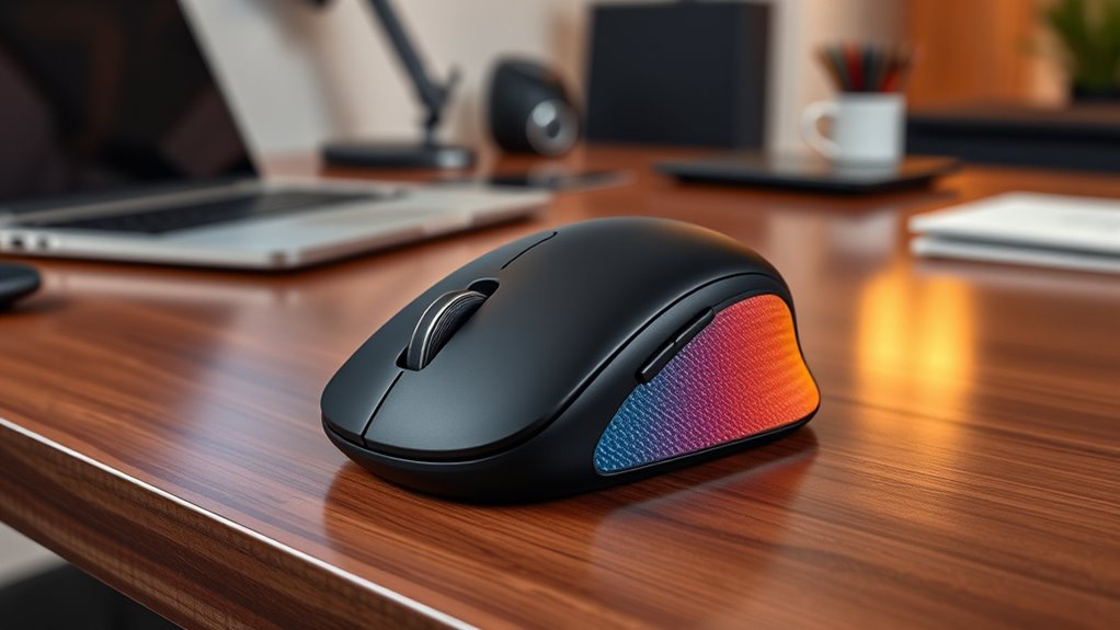ergonomic adjustable wireless features
