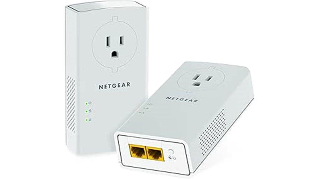 fast 2000 mbps powerline adapter