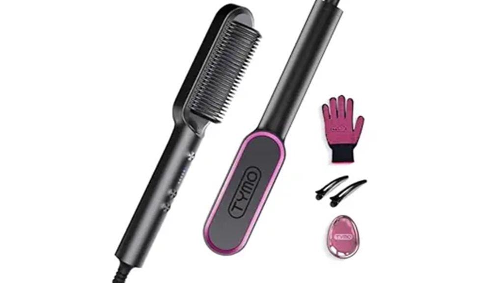 fast heating hair comb