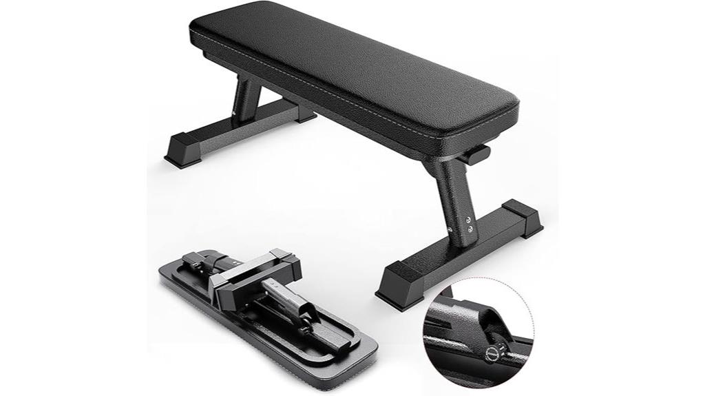 foldable flat weight bench