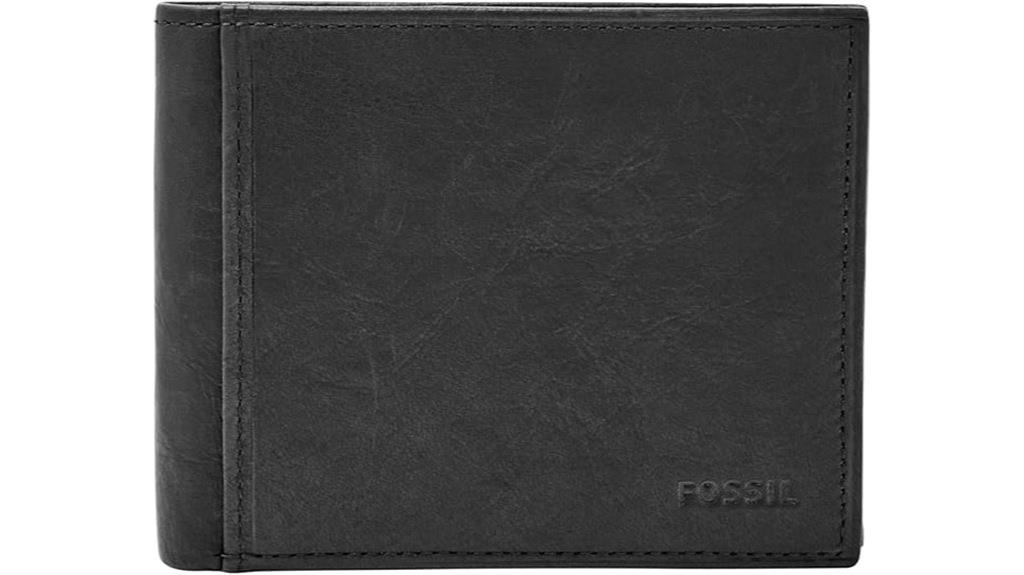 fossil rfid bifold wallet