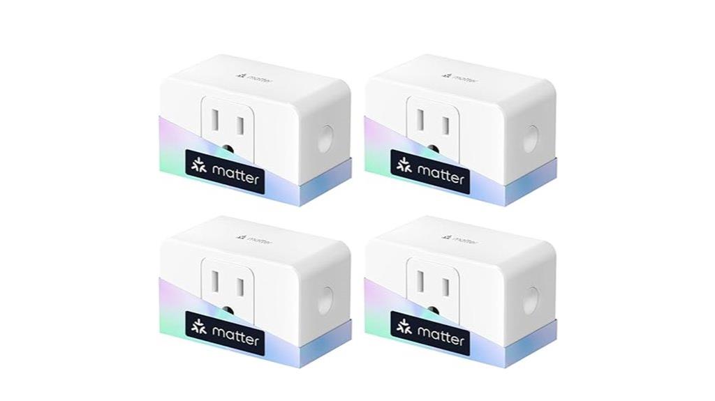 four pack meross smart plugs