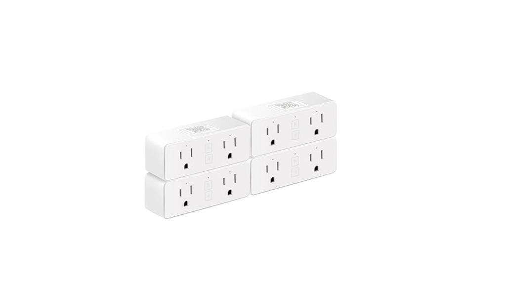 four pack smart plugs