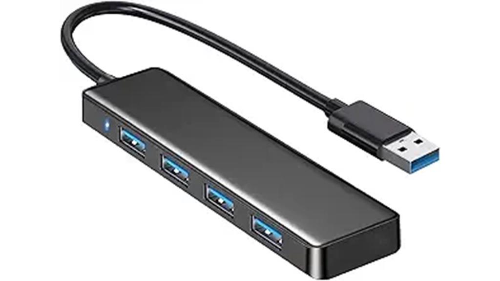 four port usb splitter