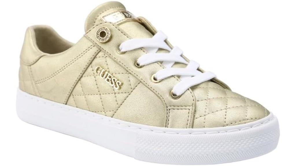 gold women s sneaker size 7 5