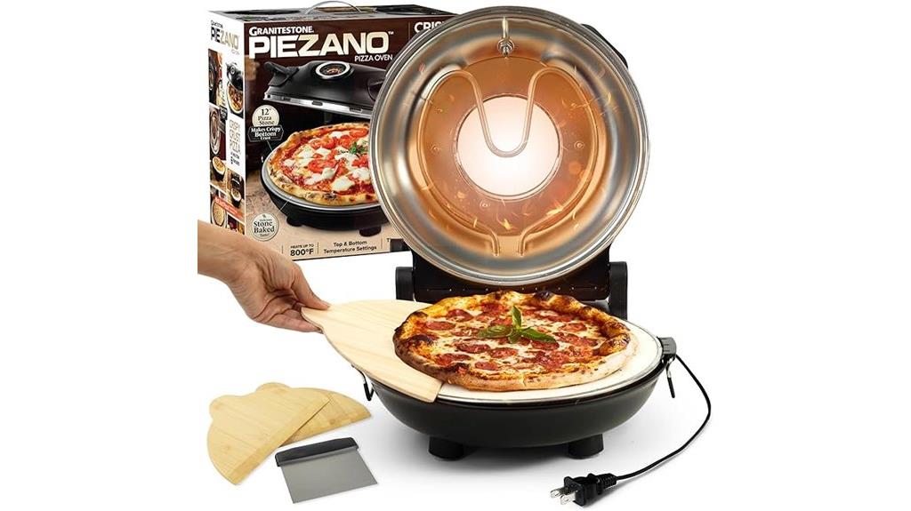 granitestone electric pizza oven