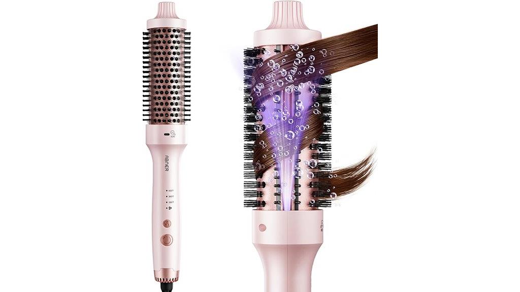 heated 1 5 inch ionic brush
