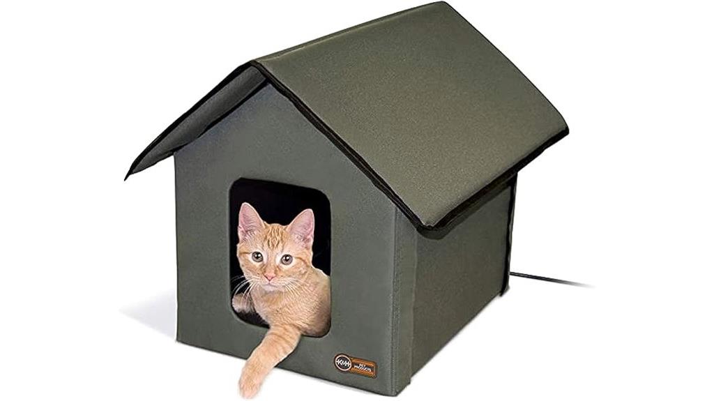 heated cat shelter