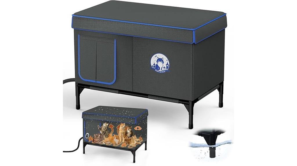 heated waterproof outdoor shelter