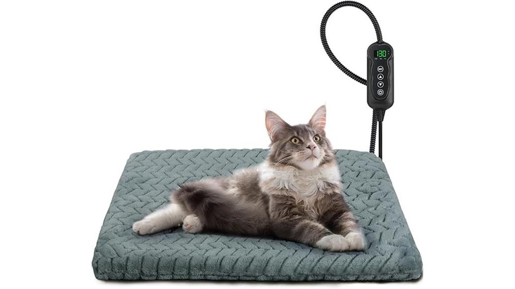 heated waterproof pet bed