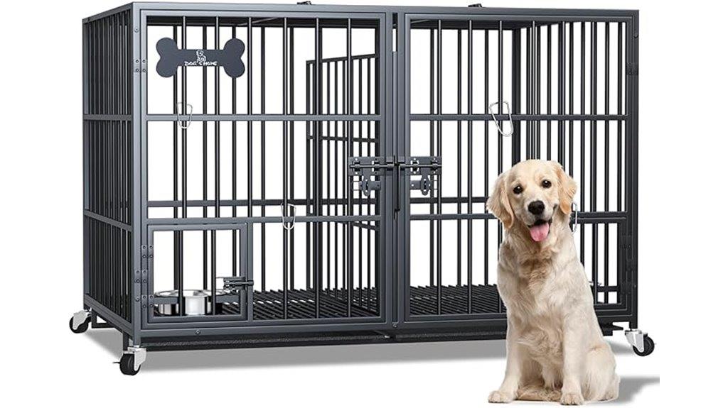 heavy duty large dog crate