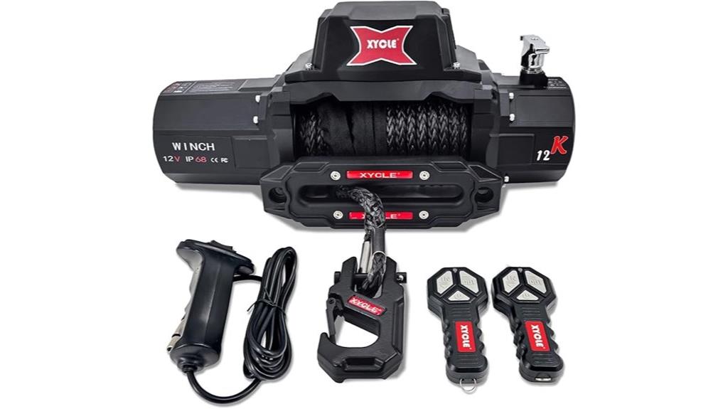 heavy duty wireless electric winch