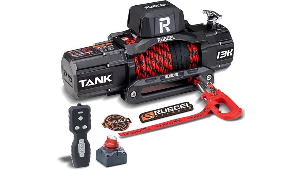 heavy duty wireless winch