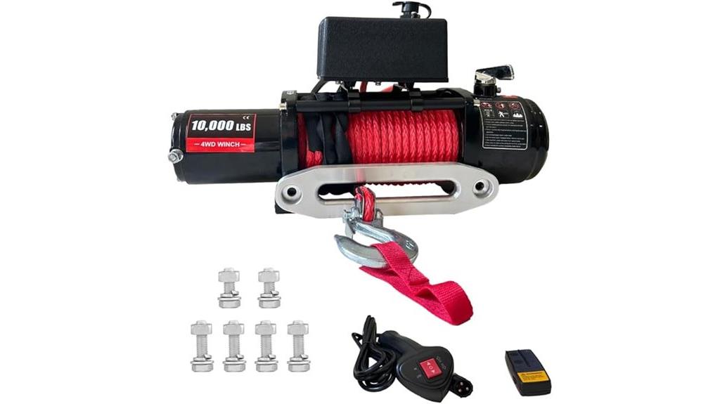 high capacity electric winch