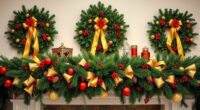 holiday mantel decorating ideas
