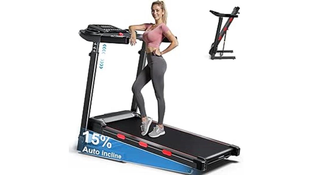 home treadmill with incline