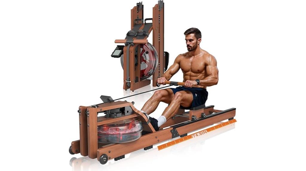 home water rowing machine