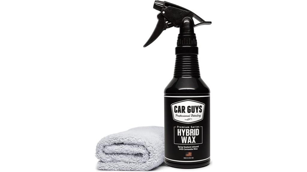 hybrid spray wax for cars