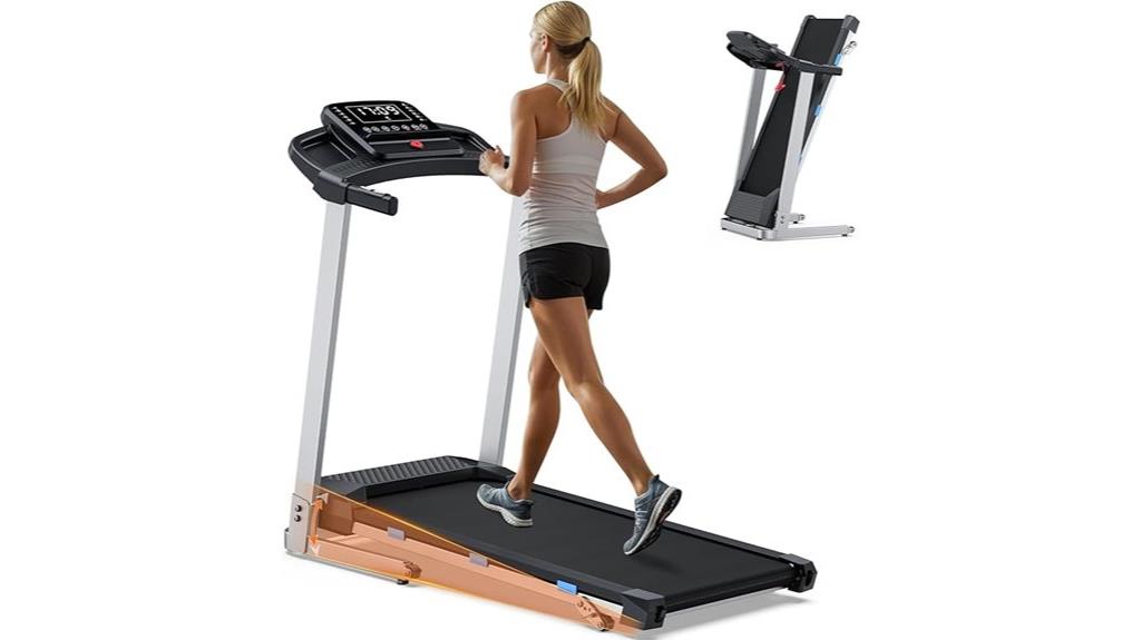 incline folding bluetooth treadmill