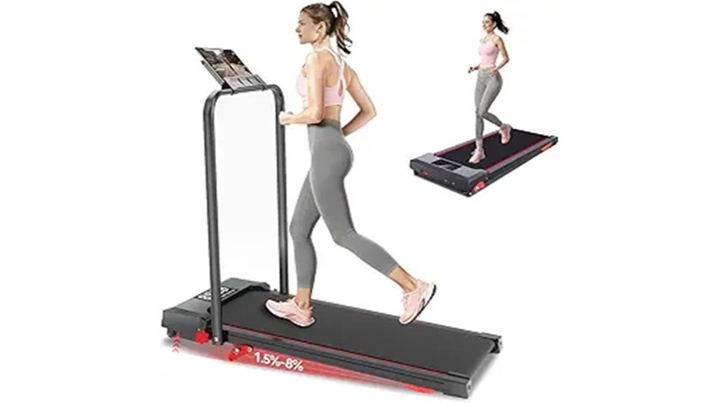 incline walking treadmill with handle