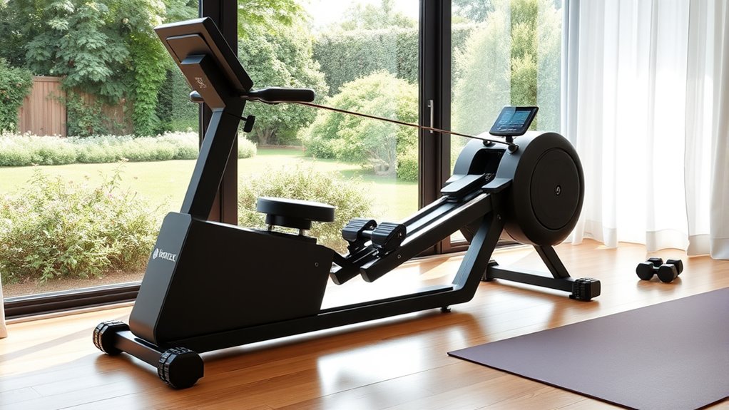 key home gym rowing factors