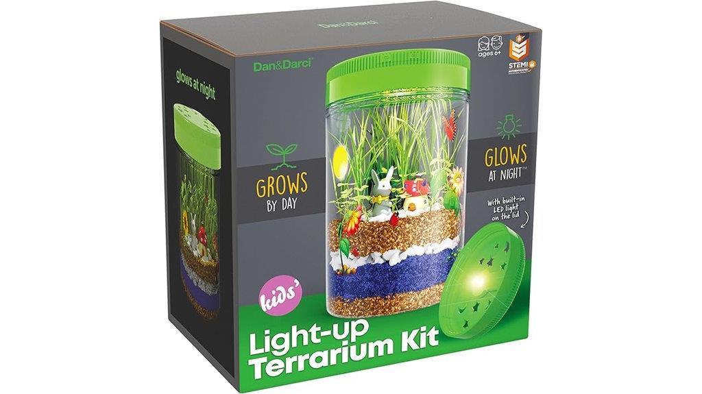 kids illuminated terrarium kit