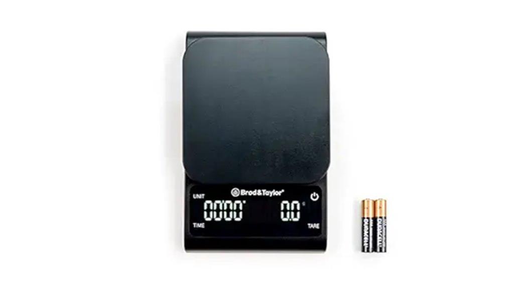 kitchen scale with timer