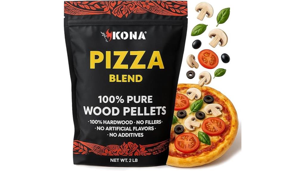 kona flavored hardwood smoker pellets