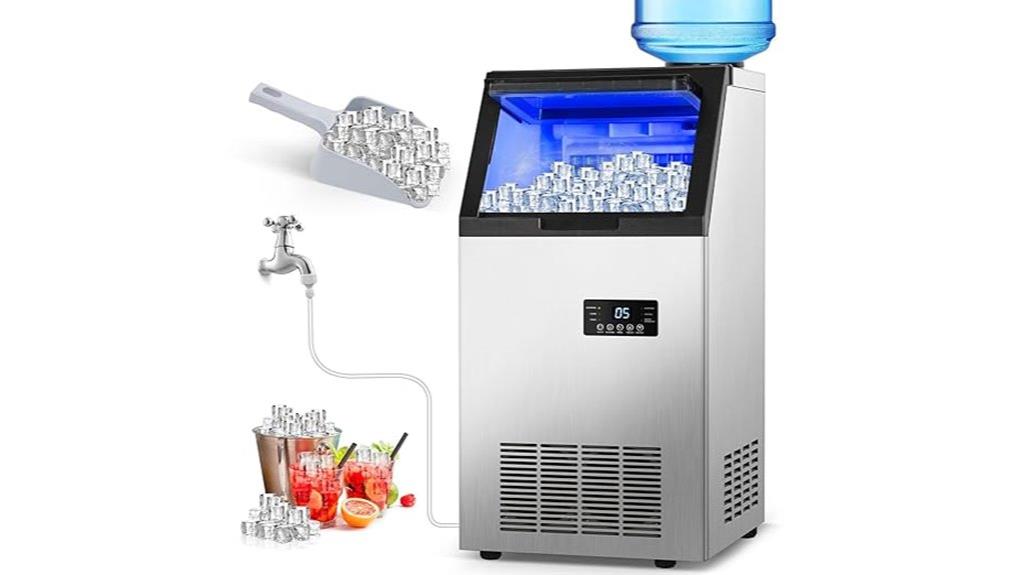 large capacity ice maker
