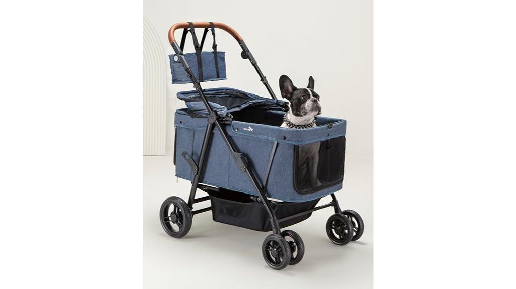 large dog stroller transport