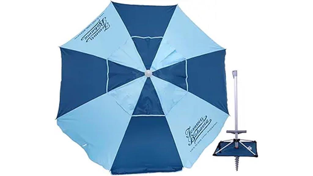 large fiberglass beach umbrella