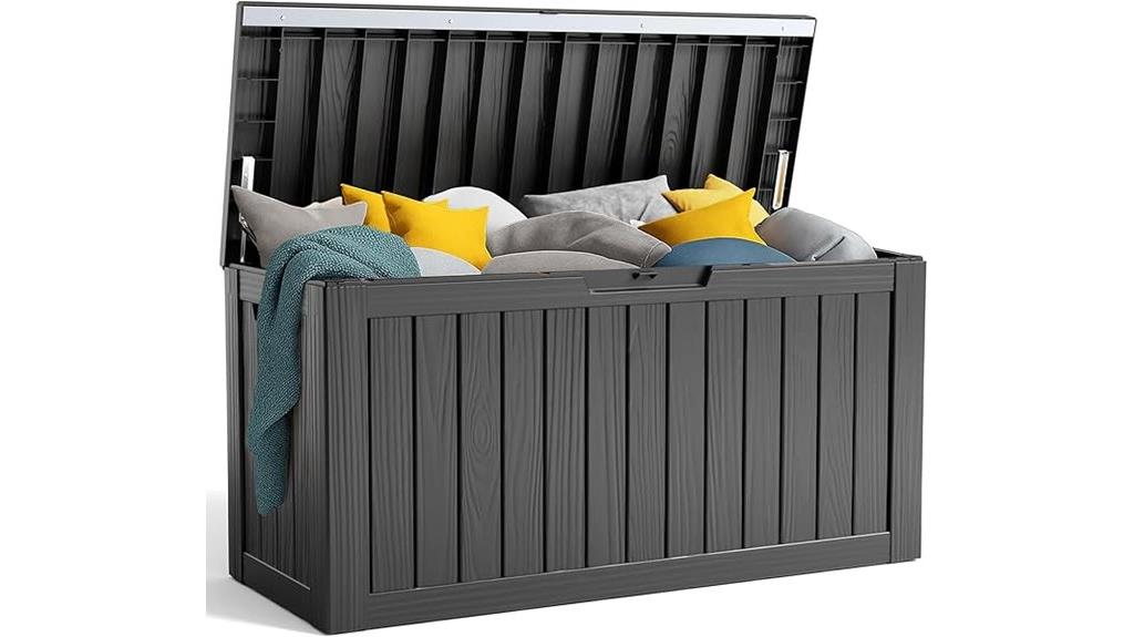 large lockable outdoor storage