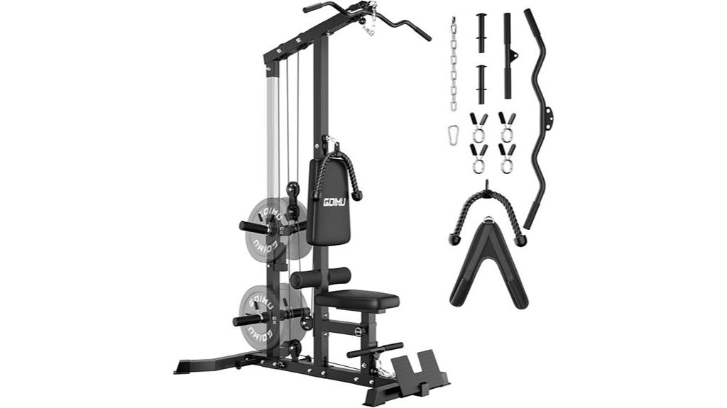 lat pulldown cable machine