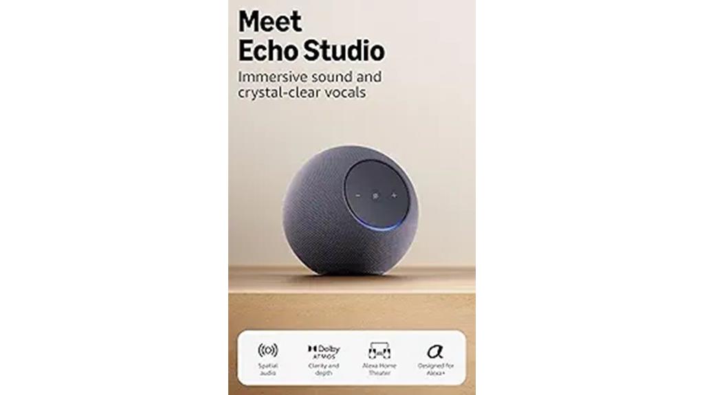 latest echo studio audio