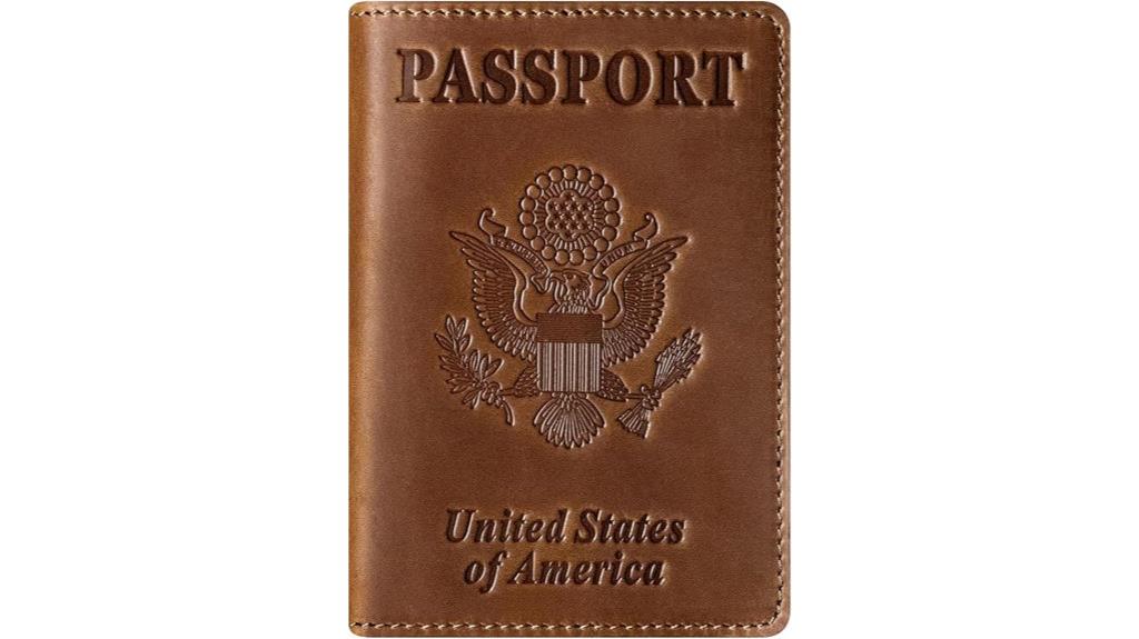 leather passport holder